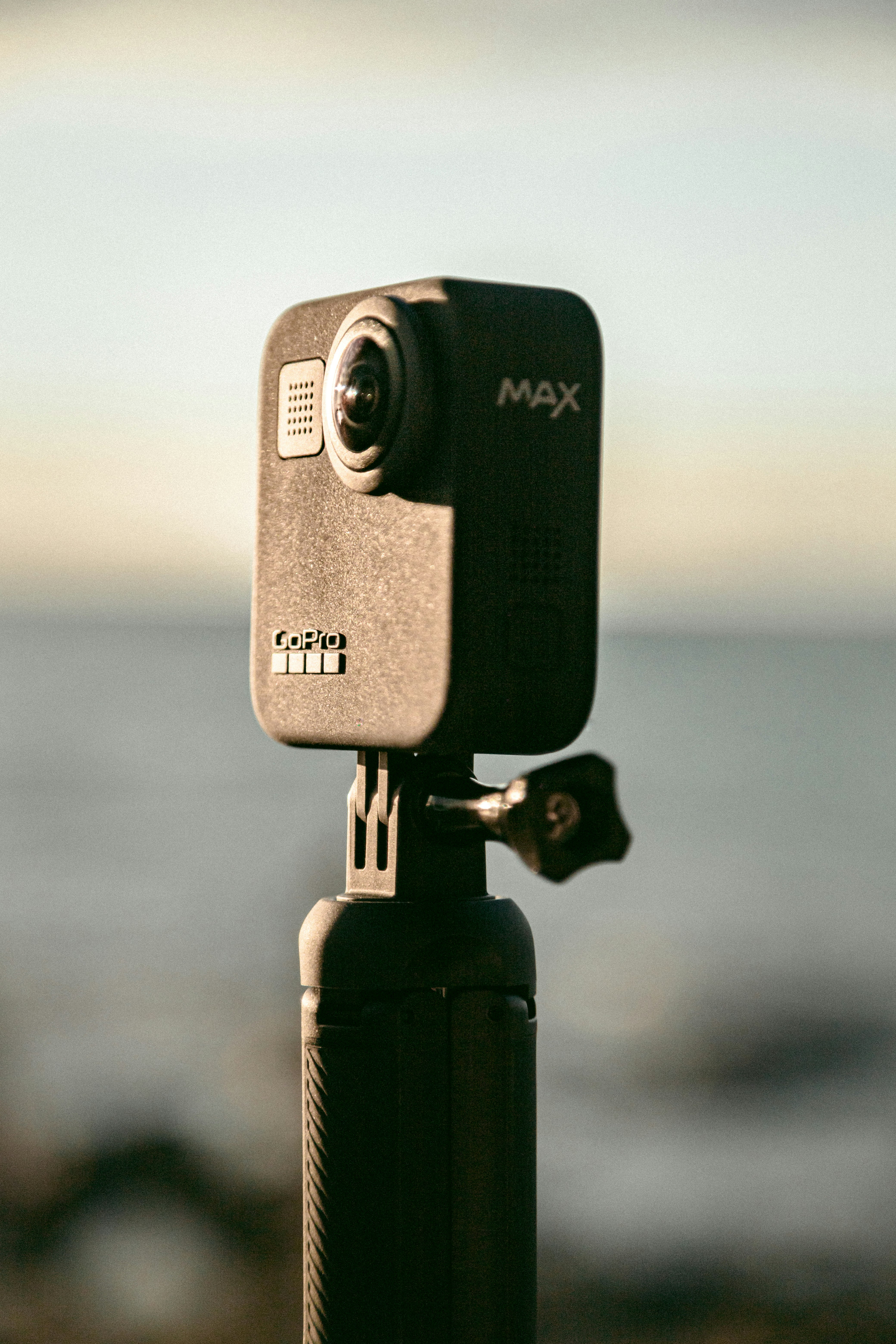 black GoPro Max camera